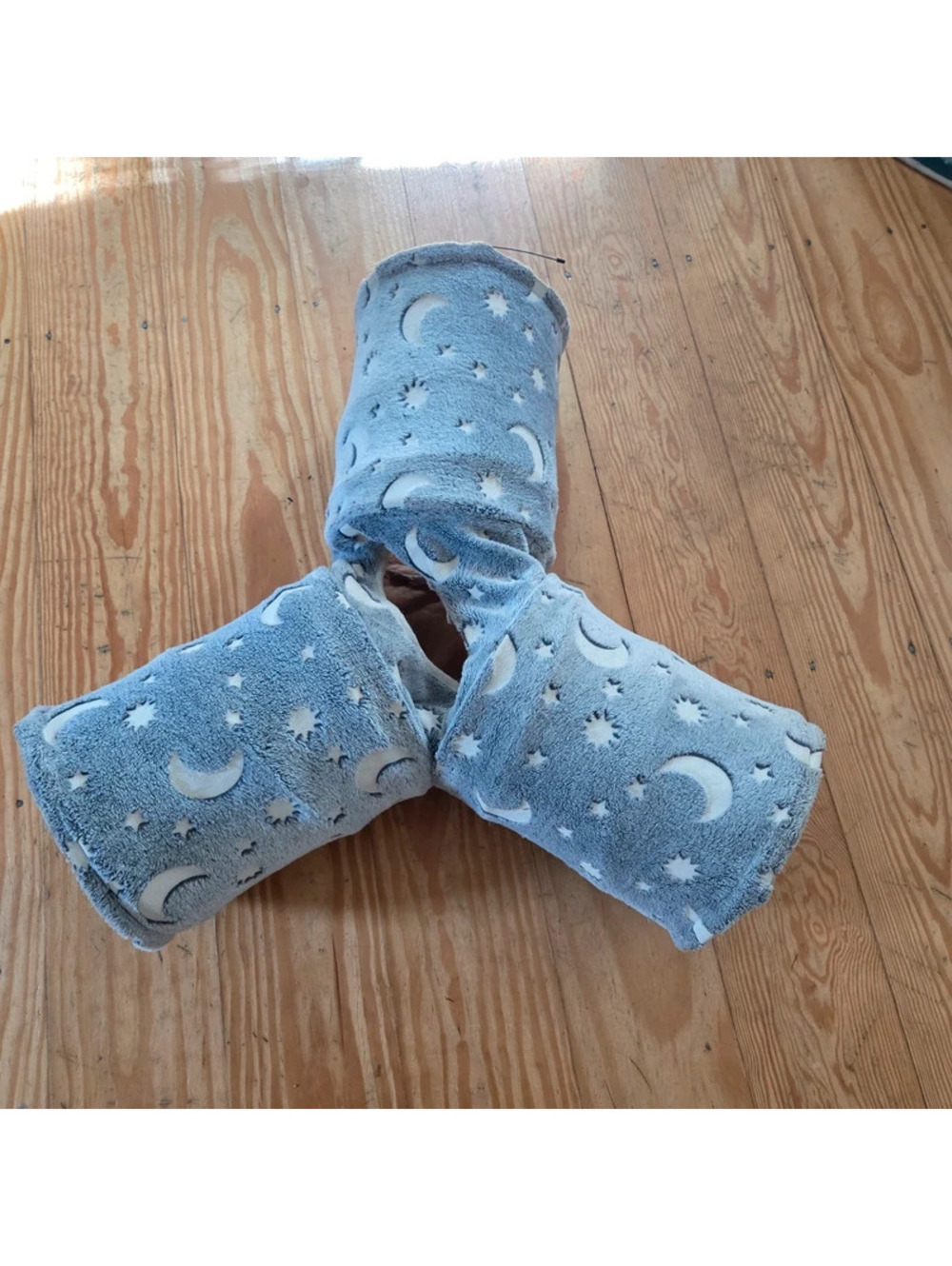 Collapsible Stars and Moons Cat Tunnel